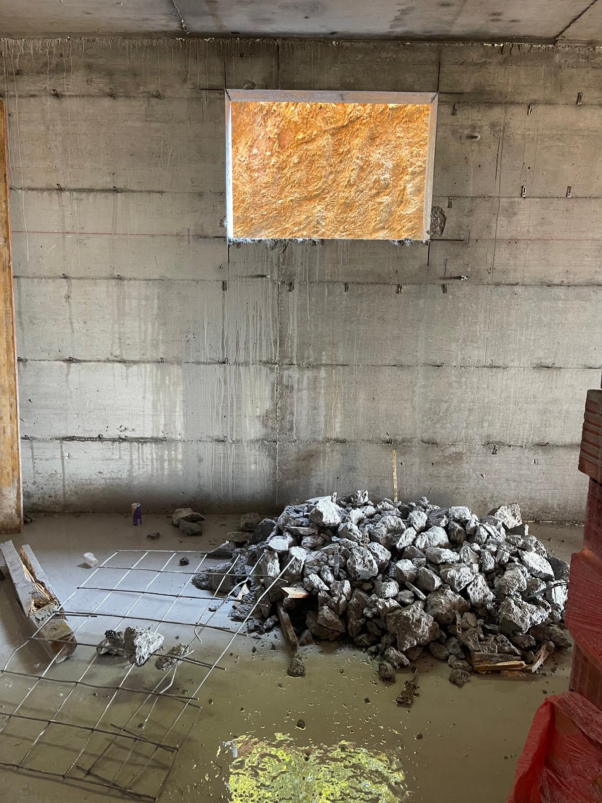 Prerje vertikale në beton